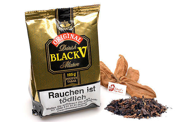 Danish Black V (Vanilla) Mixture Pipe tobacco 125g
